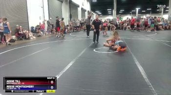 110 lbs Round 2 (8 Team) - Addie Till, Buccaneers WC vs Reese Montgomery, Validus WC