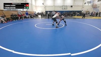 148 lbs Champ. Round 2 - Shane Nguyen, Archbishop Mitty vs Joseph Albert, Everett Alvarez