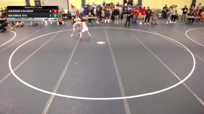 96 lbs Champ. Round 1 - Jackson Folkers, IA vs Maximus Aye, IL