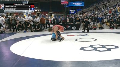 150 lbs Cons. Sub-quarters - Levi Chicas, Arizona vs Rasik Garvey, California