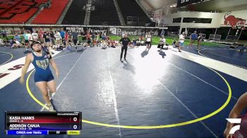 165 lbs Quarters & Wb (16 Team) - Molly Olague, Idaho 2 vs BILLIE BONWELL, Nevada GOLD