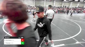 215 lbs Rr Rnd 2 - Sergio Quintana, Stout Wr Ac vs Isaac Thomas, Thomas