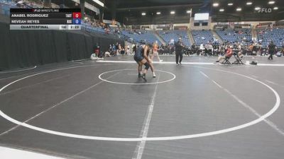 138 lbs Quarterfinal - Anabel Rodriguez, Tarleton State vs Neveah Reyes, Rose State College