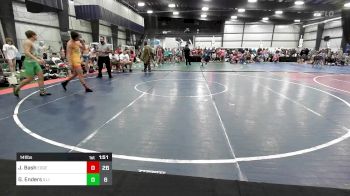 141 lbs Quarterfinal - Jordan Bash, Edge Red vs Gavin Enders, Illinois Cornstars