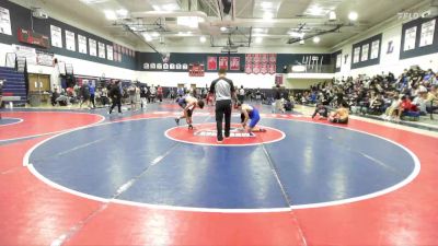 140 lbs Cons. Round 2 - Gavin Fisher, San Marcos vs Angel Flores, El Toro