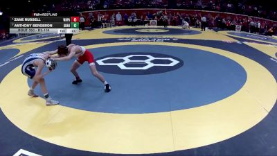 D2-106 lbs Cons. Semi - Zane Russell, Wapakoneta vs Anthony Bergeron, Granville