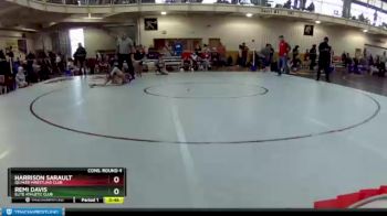 83 lbs Cons. Round 4 - Harrison Sarault, Quaker Wrestling Club vs Remi Davis, Elite Athletic Club