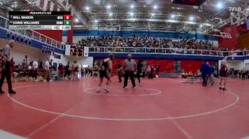 138 lbs Champ. Round 1 - Chris Williams, North White vs Will Mason, Mishawaka High School