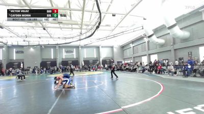 138 lbs Consi Of 8 #2 - Victor Velez, Danbury vs Cayden Morin, Bunnell