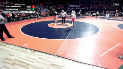 1A 138 lbs Cons. Round 1 - Cole Yarbrough, Vandalia vs Nicario Bella, Chicago (Perspectives/Leadership)