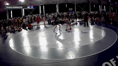 100 lbs Cons. Round 3 - Jocelyn Adkins, West Virginia vs Teegan Herrington, Ohio