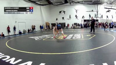 124 A Quarterfinal - Gabriella Gomez, McKendree University vs Aspen Blasko, Grand Valley State University