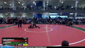 65 lbs Finals (2 Team) - Tony Biondillo, Brecksville vs AJ Bechlem, St. Ed`s