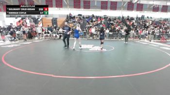 126 lbs Semifinal - Solimary Cruz-Sedan, Springfield Central (W) vs Kiernan Coyle, Bristol-Plymouth