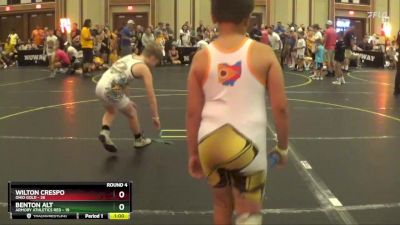 101 lbs Round 4 (6 Team) - Wilton Crespo, Ohio Gold vs Benton Alt, Armory Athletics Red