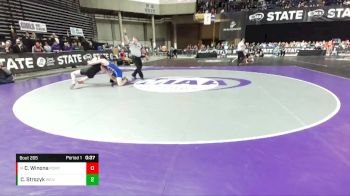 1B/2B 182 Cons. Round 2 - Curtis Winona, Pomeroy vs Cody Strozyk, Willapa Valley