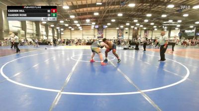 285 lbs Round Of 64 - Caeden Hill, MS vs Xander Rose, CO