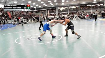 6 - 215 lbs Champ. Round 1 - Emerson Hernandez, Osbourn vs Harry Maltese, Fairfax