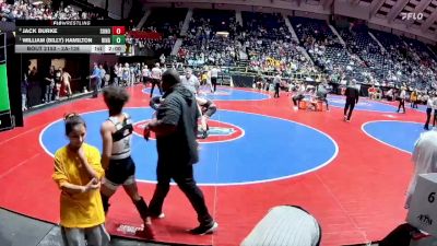 2A-138 lbs Quarterfinal - William (Billy) Hamilton, Ringgold vs Jack Burke, Sonoraville