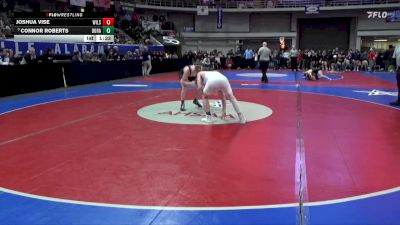 1A-4A 150 Quarterfinal - Connor Roberts, Dora vs Joshua Vise, Wilson