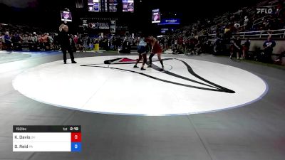 152 lbs Rnd Of 64 - Kaylee Davis, Oklahoma vs Gabby Reid, Pennsylvania