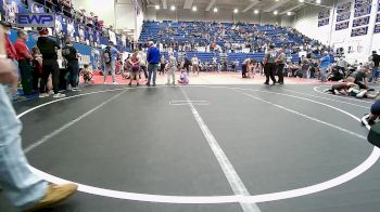 60 lbs Round Of 16 - Rhett Mudgett, Choctaw Ironman Youth Wrestling vs Marshall Merritt, Cyclone Wrestling Club