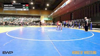 110 lbs Consolation - Derek Kiyan, Mantanona TC vs Hawke Garrett, Maverick Elite Wrestling