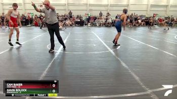 120 lbs Round 5 (8 Team) - Gavin Bolock, Barnesville vs Cam Baker, Kiski Pride