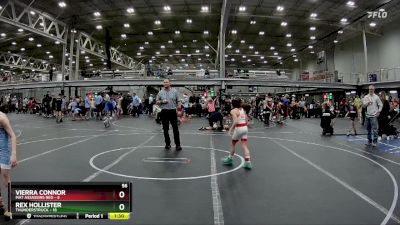 56 lbs Placement (4 Team) - Rex Hollister, Thunderstruck vs Vierra Connor, Mat Assassins Red