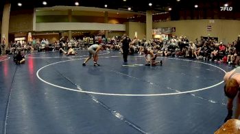 132 lbs Finals (2 Team) - Blake Hutchison, Alabama Elite Gold vs Aidan Lindsay, Ground Zero WC