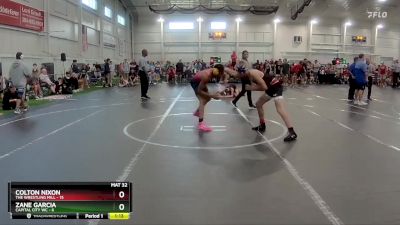 126 lbs Round 2 (6 Team) - Colton Nixon, The Wrestling Mill vs Zane Garcia, Capital City WC