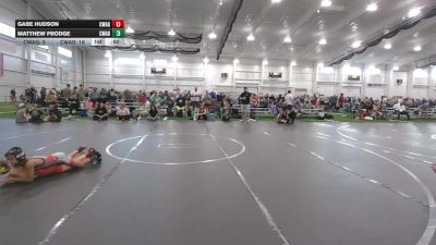 56 lbs Round 6 (8 Team) - Matthew Frodge, Contenders WA Blue vs Gabe Hudson, Contenders WA Green