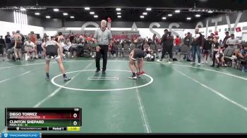 119 lbs Round 1 (8 Team) - Diego Torrez, Aggression Legionaries vs Clinton Shepard, POWA (CO)