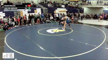 155 lbs. Cons. Round 4 - Halen Phillips, Francis Howell Central vs Jaelynn Simpson, Holt