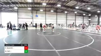 220 lbs Quarterfinal - Chefren Spodnik, CT vs Mike Fell, PA