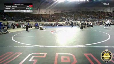 B5A-215 lbs Quarterfinal - Ritson Meyer, Elgin vs Aiden Lane, Pryor