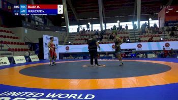 60 kg 1/8 Final - Maxwell Hopper Black, United States vs Nihad Guluzade, Azerbaijan