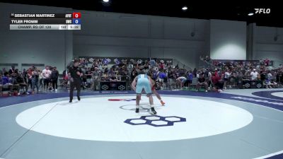 79 kg Champ. Rd Of 128 - Sebastian Martinez, Air Force Regional Training Center vs Tyler Fromm, DWC