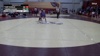 157 lbs Champ. Round 2 - Andrew Parrish, Cornell College vs Cory Scanlan, North Iowa Area Community College