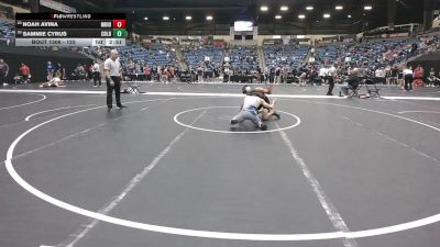 125 lbs Cons. Round 3 - Noah Avina, Morningside (Iowa) vs Sammie Cyrus, Colby Community College