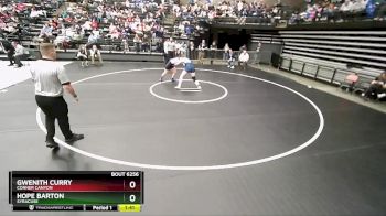 6A 190 lbs Semifinal - Hope Barton, Syracuse vs Gwenith Curry, Corner Canyon