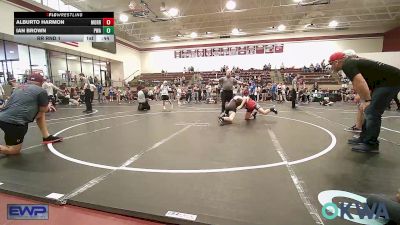 130 lbs Rr Rnd 1 - Alburto Harmon, Morrison Takedown Club vs Ian Brown, Perry Wrestling Academy