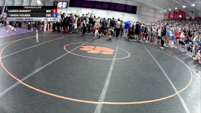 84 lbs Cons. Semis - Landen Barnett, Michigan vs Shion Holmes, STL Warrior