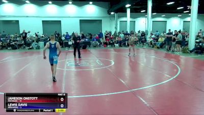 102 lbs Round 2 (8 Team) - Jameson Onstott, Michigan vs Lewis Davis, Arkansas