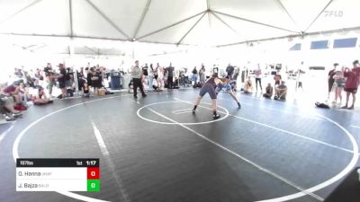 197 lbs Quarterfinal - Onel Hanna, Unaffiliated vs Joseph Bajza, Bald Eagle Wrestling