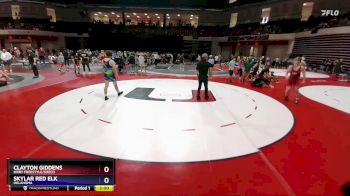 175 lbs Semifinal - Clayton Giddens, Bixby Freestyle/Greco vs Skylar Red Elk, Oklahoma
