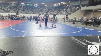 105 lbs Consi Of 16 #2 - Gentry Pickett, Noble Takedown Club vs Emily Hargrove, Mannford Pirate Youth Wrestling