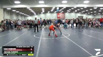 110 lbs Cons. Round 2 - Michael Fleming, Buena Vista Outlaws vs Colt Hubbard, Honaker Tigers Youth Wrestling