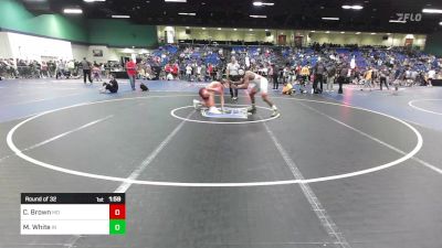 175 lbs Round Of 32 - Carter Brown, MO vs Michael White, IN