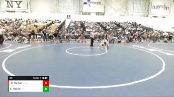 66 lbs Cons. Round 4 - Brooks Barber, Brockport Jr Blue Devils Wrestling Club vs Evan Neske, Club Not Listed